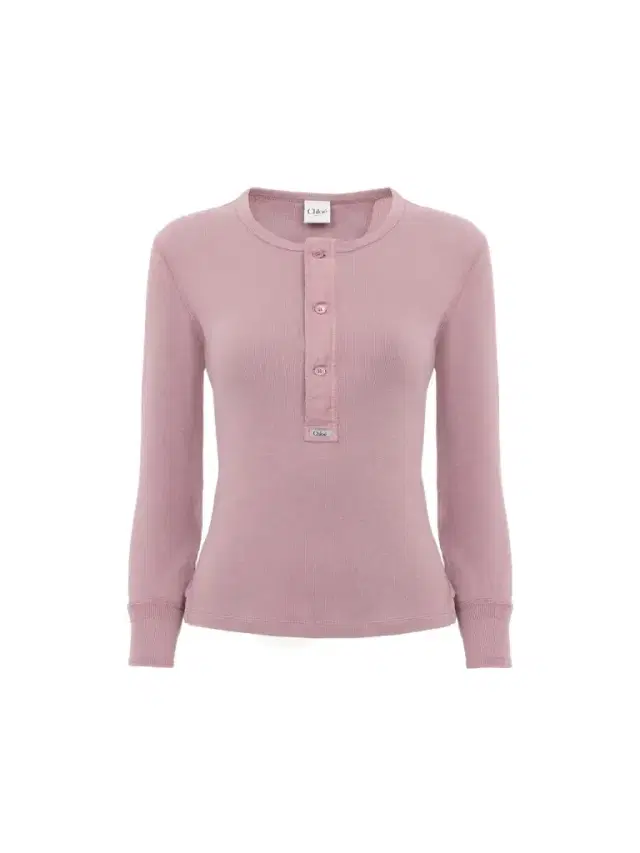 Fitted Henley shirt in cotton jersey Fitted Henley shirt in cotton jersey