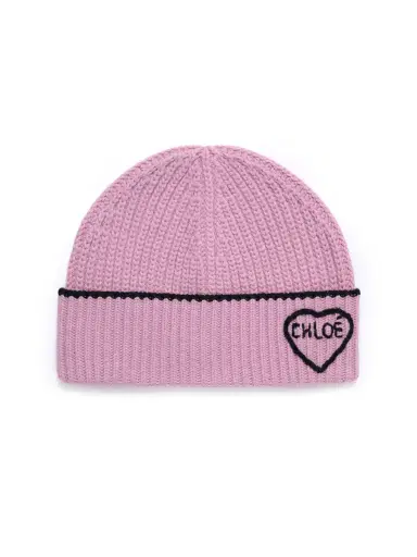 Chloé The Chloé Encoeur beanie in wool & cashmere | Thumbnail 6 Chloé The Chloé Encoeur beanie in wool & cashmere | Thumbnail 6