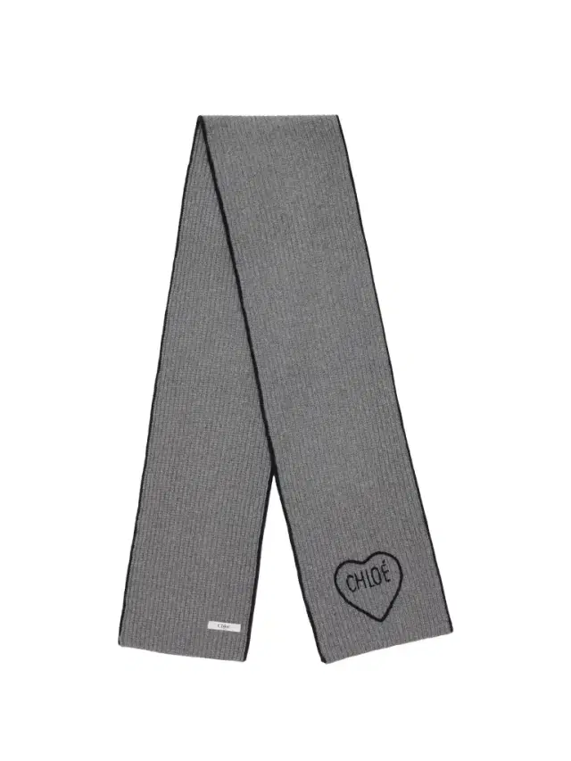 The Chloé Encoeur scarf in wool & cashmere The Chloé Encoeur scarf in wool & cashmere