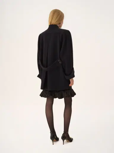 Chloé High-neck double-breasted coat in wool | Thumbnail 6 Chloé High-neck double-breasted coat in wool | Thumbnail 6