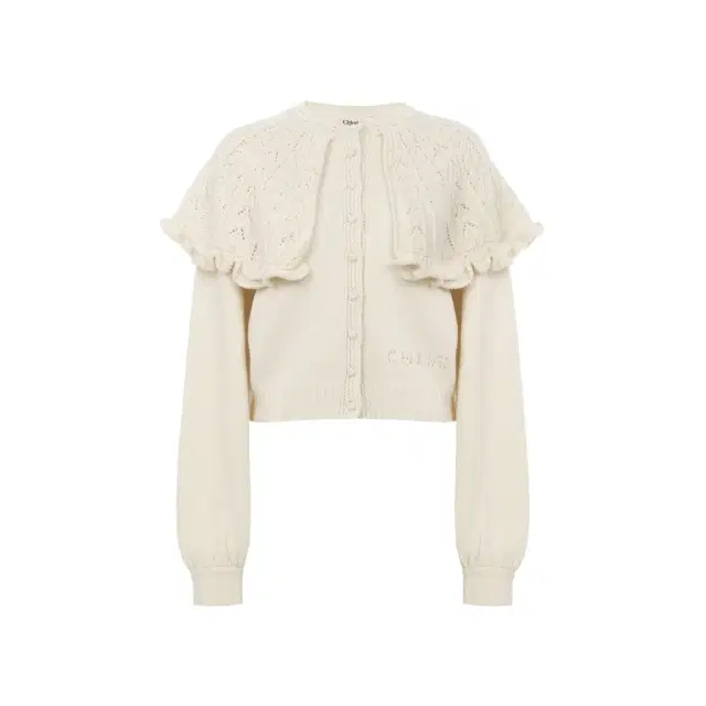 Cape cardigan in a wool & cashmere knit Cape cardigan in a wool & cashmere knit