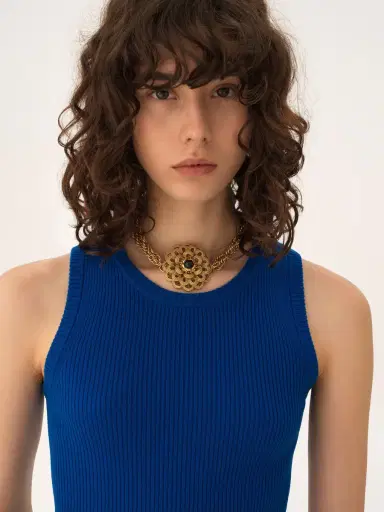 Chloé Crew-neck tank top in a wool knit | Thumbnail 6 Chloé Crew-neck tank top in a wool knit | Thumbnail 6
