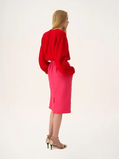 Chloé Oversized logo sweater in a wool & cashmere knit | Thumbnail 5 Chloé Oversized logo sweater in a wool & cashmere knit | Thumbnail 5