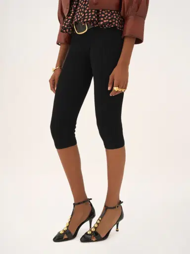 Chloé Capri leggings in a stretch knit | Thumbnail 4 Chloé Capri leggings in a stretch knit | Thumbnail 4