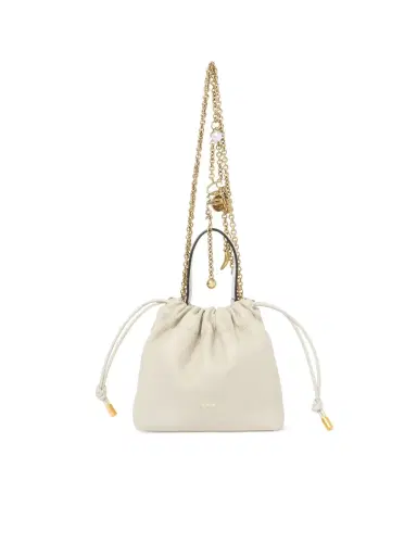 Chloé Mini Chloé Icons shoulder bag with chain in soft leather | Thumbnail 1 Chloé Mini Chloé Icons shoulder bag with chain in soft leather | Thumbnail 1