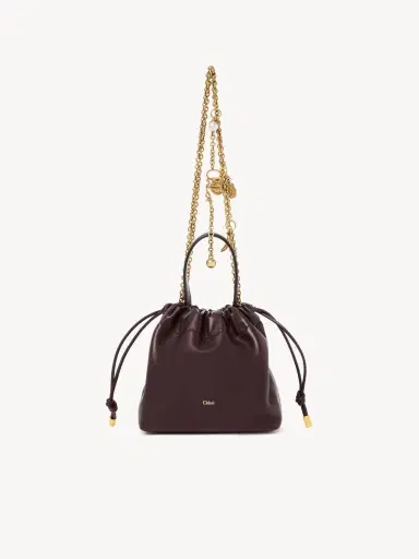 Chloé Mini Chloé Icons shoulder bag with chain in soft leather | Thumbnail 2 Chloé Mini Chloé Icons shoulder bag with chain in soft leather | Thumbnail 2
