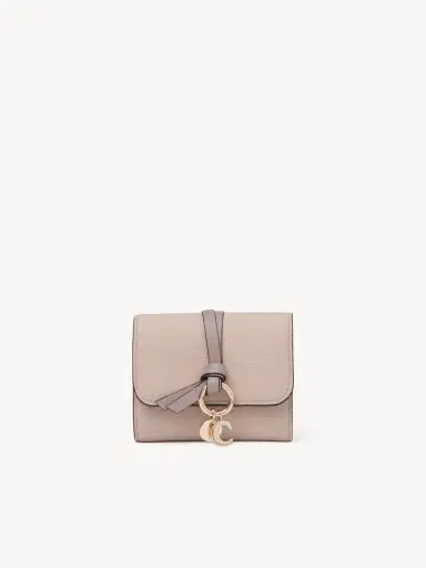Chloé Small Alphabet tri-fold in grained leather | Thumbnail 2 Chloé Small Alphabet tri-fold in grained leather | Thumbnail 2