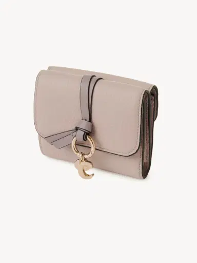 Chloé Small Alphabet tri-fold in grained leather | Thumbnail 3 Chloé Small Alphabet tri-fold in grained leather | Thumbnail 3