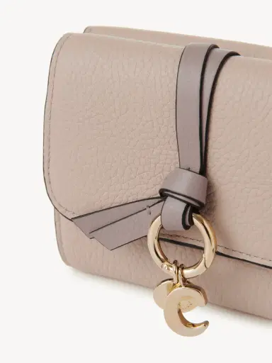 Chloé Small Alphabet tri-fold in grained leather | Thumbnail 6 Chloé Small Alphabet tri-fold in grained leather | Thumbnail 6
