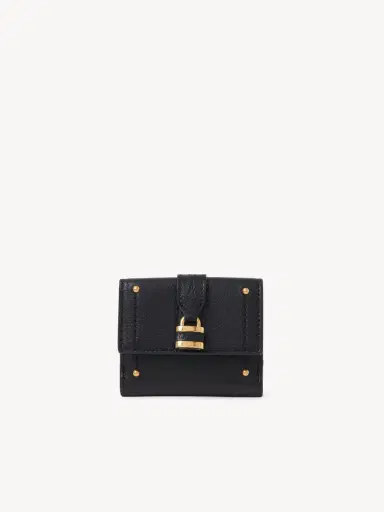Chloé Mini Paddington tri-fold in grained leather | Thumbnail 2 Chloé Mini Paddington tri-fold in grained leather | Thumbnail 2