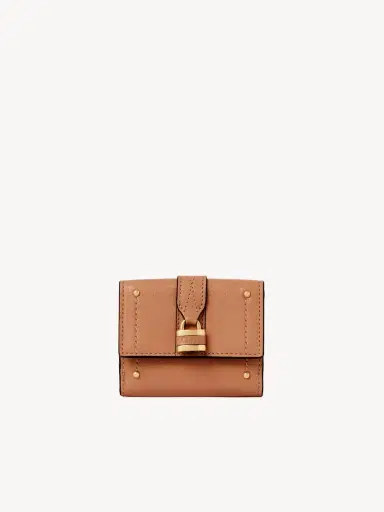 Chloé Mini Paddington tri-fold in grained leather | Thumbnail 2 Chloé Mini Paddington tri-fold in grained leather | Thumbnail 2