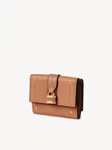 Chloé Mini Paddington tri-fold in grained leather | Thumbnail 3 Chloé Mini Paddington tri-fold in grained leather | Thumbnail 3