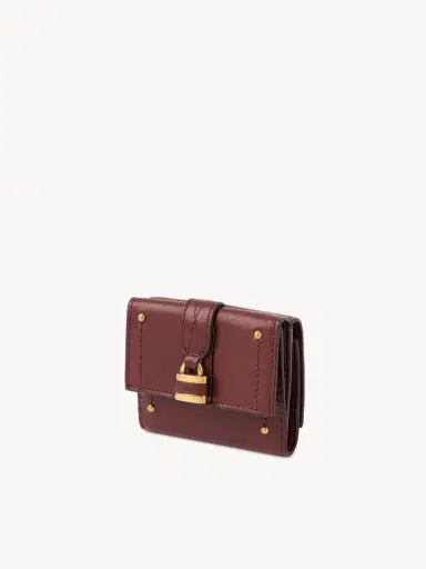 Chloé Mini Paddington tri-fold in grained leather | Thumbnail 3 Chloé Mini Paddington tri-fold in grained leather | Thumbnail 3