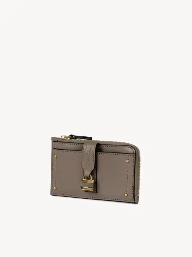 Chloé Small Paddington purse with card slots in grained leather | Thumbnail 3 Chloé Small Paddington purse with card slots in grained leather | Thumbnail 3
