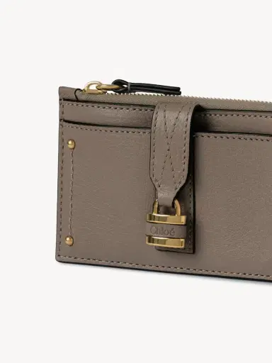 Chloé Small Paddington purse with card slots in grained leather | Thumbnail 6 Chloé Small Paddington purse with card slots in grained leather | Thumbnail 6
