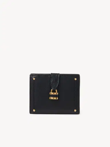Chloé Paddington square wallet in grained leather | Thumbnail 2 Chloé Paddington square wallet in grained leather | Thumbnail 2