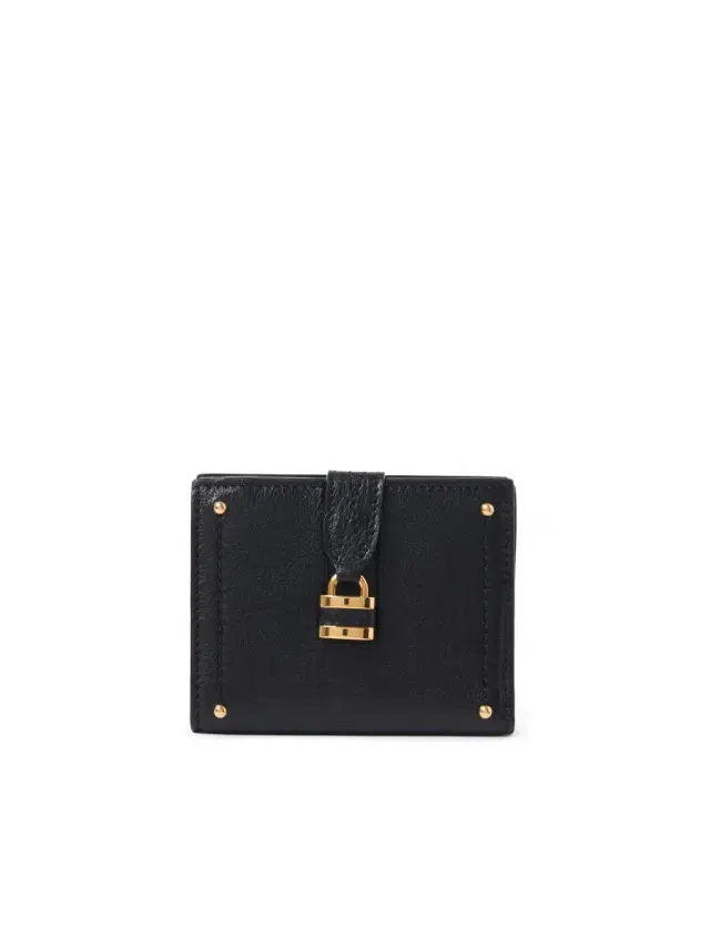 Paddington square wallet in grained leather Paddington square wallet in grained leather