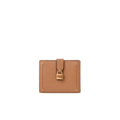 Chloé Paddington square wallet in grained leather | Thumbnail 1 Chloé Paddington square wallet in grained leather | Thumbnail 1