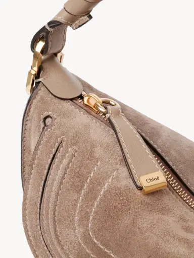 Chloé Mini Marcie shoulder bag in suede leather | Thumbnail 7 Chloé Mini Marcie shoulder bag in suede leather | Thumbnail 7