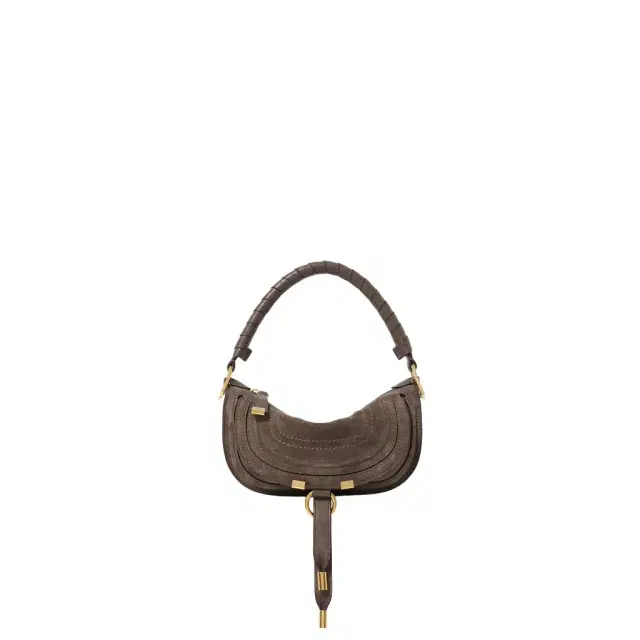 Mini Marcie shoulder bag in suede leather Mini Marcie shoulder bag in suede leather