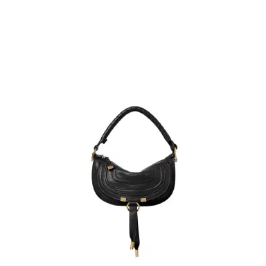 Chloé Mini Marcie shoulder bag in soft leather | Thumbnail 1 Chloé Mini Marcie shoulder bag in soft leather | Thumbnail 1