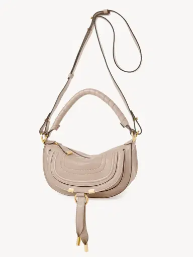 Chloé Mini Marcie shoulder bag in soft leather | Thumbnail 3 Chloé Mini Marcie shoulder bag in soft leather | Thumbnail 3