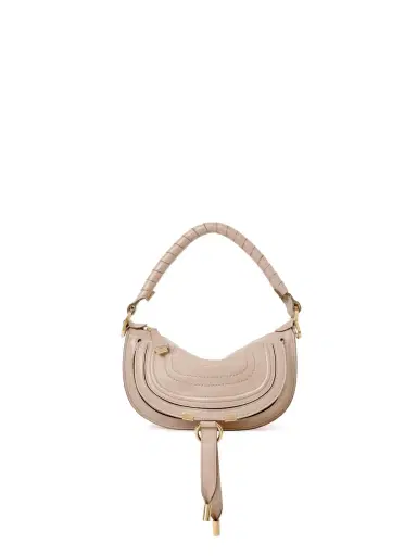 Chloé Mini Marcie shoulder bag in soft leather | Thumbnail 1 Chloé Mini Marcie shoulder bag in soft leather | Thumbnail 1