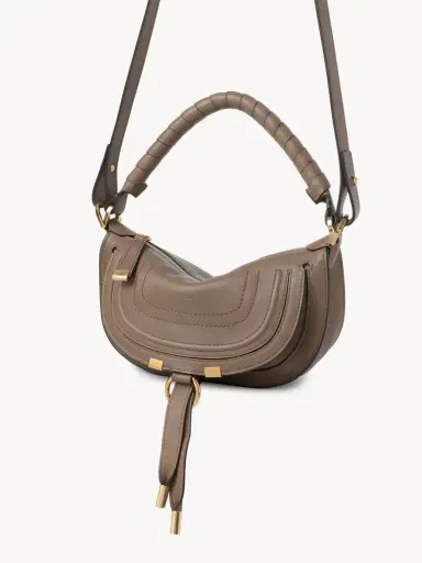 Chloé Mini Marcie shoulder bag in soft leather | Thumbnail 4 Chloé Mini Marcie shoulder bag in soft leather | Thumbnail 4