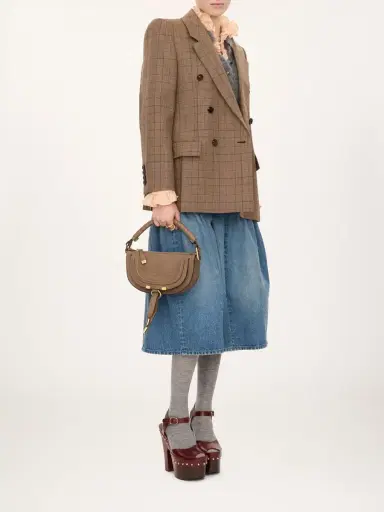 Chloé Mini Marcie shoulder bag in soft leather | Thumbnail 8 Chloé Mini Marcie shoulder bag in soft leather | Thumbnail 8