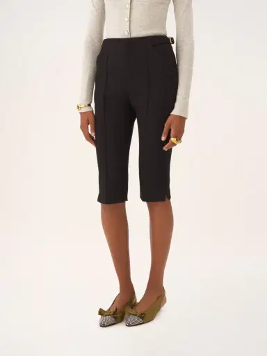 Chloé Tailored capri pants in wool crêpe | Thumbnail 4 Chloé Tailored capri pants in wool crêpe | Thumbnail 4
