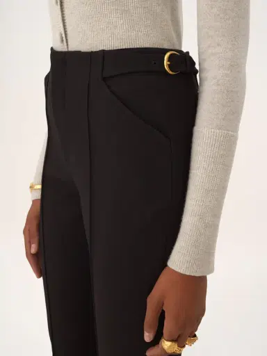 Chloé Tailored capri pants in wool crêpe | Thumbnail 7 Chloé Tailored capri pants in wool crêpe | Thumbnail 7