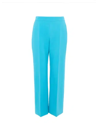 Chloé Straight cropped pants in wool crêpe | Thumbnail 1 Chloé Straight cropped pants in wool crêpe | Thumbnail 1