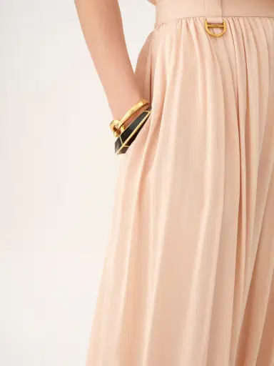Chloé Fluid cropped pants in silk | Thumbnail 7 Chloé Fluid cropped pants in silk | Thumbnail 7