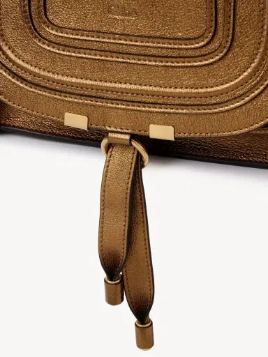 Chloé Small Marcie bag in metallized leather | Thumbnail 7 Chloé Small Marcie bag in metallized leather | Thumbnail 7