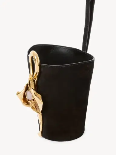 Chloé Small Eden Treasures wristlet bucket bag in suede leather | Thumbnail 6 Chloé Small Eden Treasures wristlet bucket bag in suede leather | Thumbnail 6