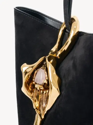 Chloé Small Eden Treasures wristlet bucket bag in suede leather | Thumbnail 7 Chloé Small Eden Treasures wristlet bucket bag in suede leather | Thumbnail 7