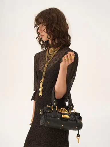 Chloé Small Paddington bag in grained leather | Thumbnail 3 Chloé Small Paddington bag in grained leather | Thumbnail 3
