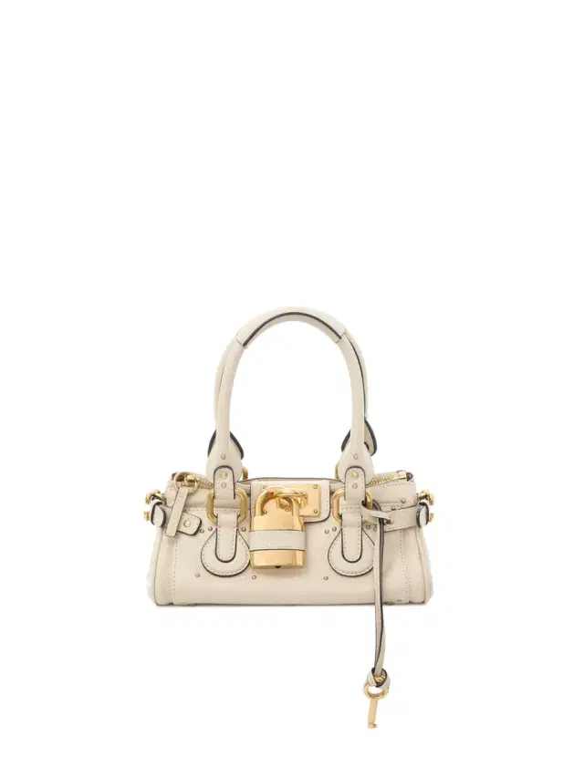 Small Paddington bag in grained leather Small Paddington bag in grained leather
