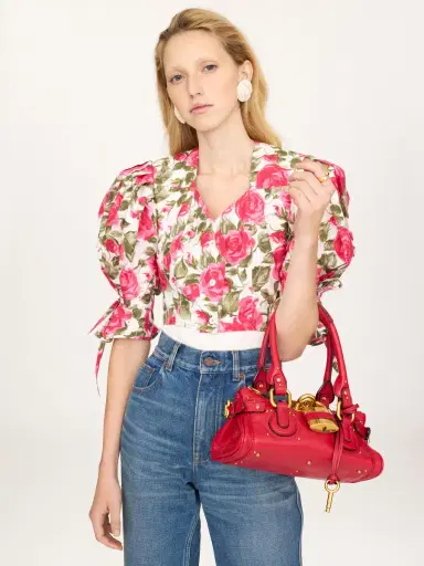 Chloé Small Paddington bag in grained leather | Thumbnail 3 Chloé Small Paddington bag in grained leather | Thumbnail 3