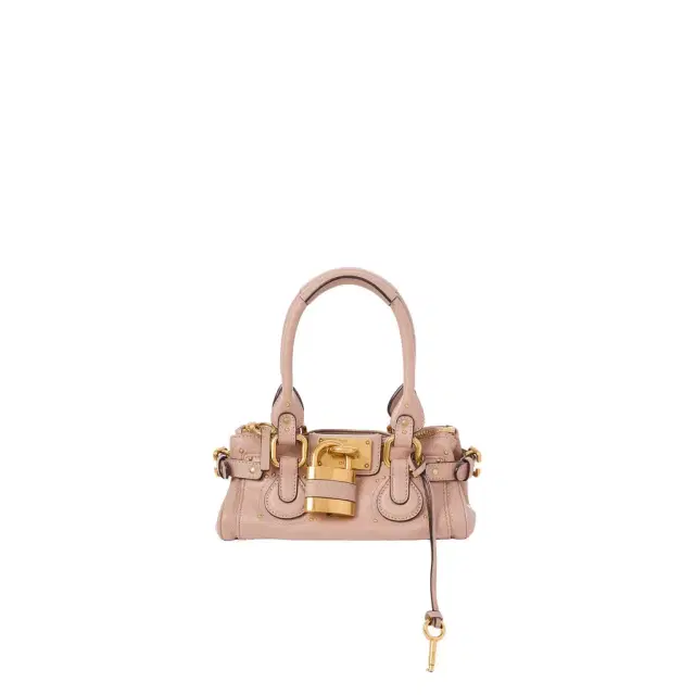 Small Paddington bag in grained leather Small Paddington bag in grained leather