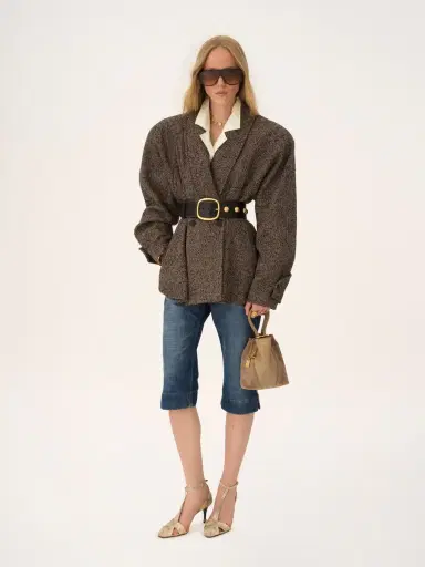 Chloé Small Chloé Spin tote bag in grained & suede leather | Thumbnail 7 Chloé Small Chloé Spin tote bag in grained & suede leather | Thumbnail 7