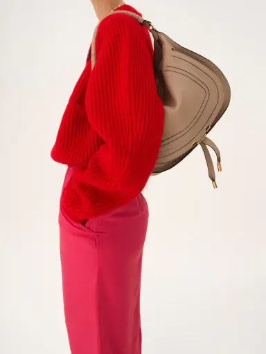 Chloé Marcie shoulder bag in soft leather | Thumbnail 3 Chloé Marcie shoulder bag in soft leather | Thumbnail 3
