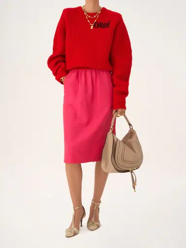 Chloé Marcie shoulder bag in soft leather | Thumbnail 8 Chloé Marcie shoulder bag in soft leather | Thumbnail 8