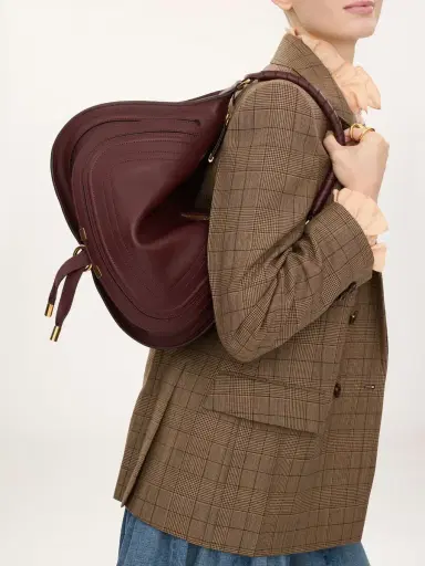 Chloé Marcie shoulder bag in soft leather | Thumbnail 3 Chloé Marcie shoulder bag in soft leather | Thumbnail 3