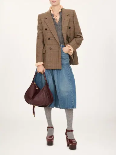 Chloé Marcie shoulder bag in soft leather | Thumbnail 8 Chloé Marcie shoulder bag in soft leather | Thumbnail 8