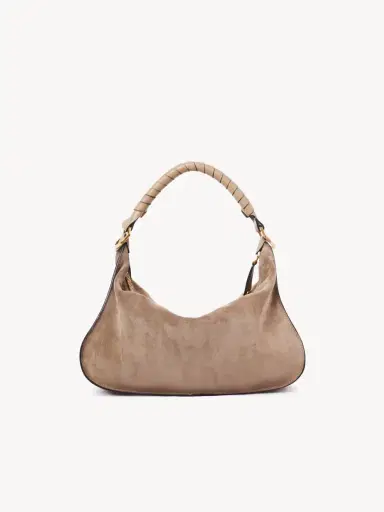 Chloé Small Marcie shoulder bag in suede leather | Thumbnail 6 Chloé Small Marcie shoulder bag in suede leather | Thumbnail 6