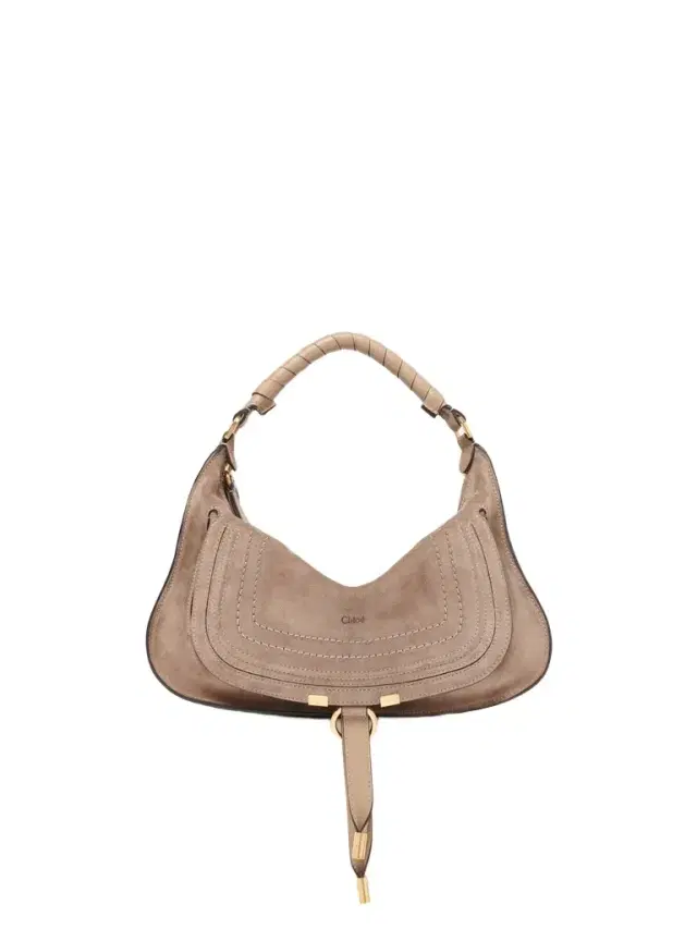 Small Marcie shoulder bag in suede leather Small Marcie shoulder bag in suede leather