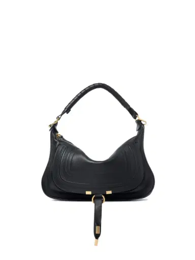 Chloé Small Marcie shoulder bag in soft leather | Thumbnail 1 Chloé Small Marcie shoulder bag in soft leather | Thumbnail 1