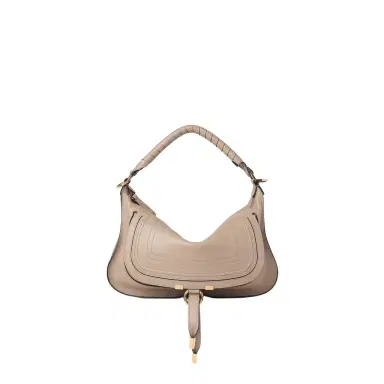 Chloé Small Marcie shoulder bag in soft leather | Thumbnail 1 Chloé Small Marcie shoulder bag in soft leather | Thumbnail 1