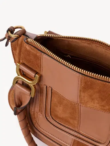 Chloé Small Marcie bag in grained & suede leather | Thumbnail 6 Chloé Small Marcie bag in grained & suede leather | Thumbnail 6